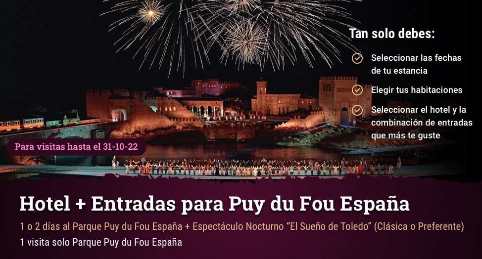 Hotel y Entrada Puy du Fou