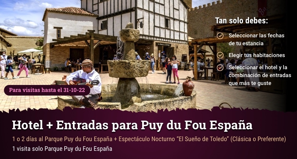 Hotel y Entrada Puy du Fou